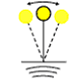 屋根の重量がやや重く 水平力はやや大きい_イメージ