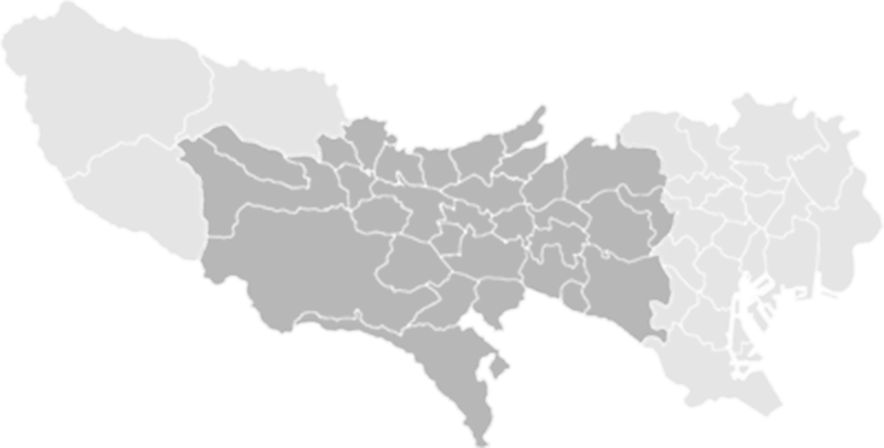 東京23区map